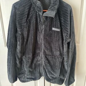 Columbia Men's Textured Black Performance Jacket